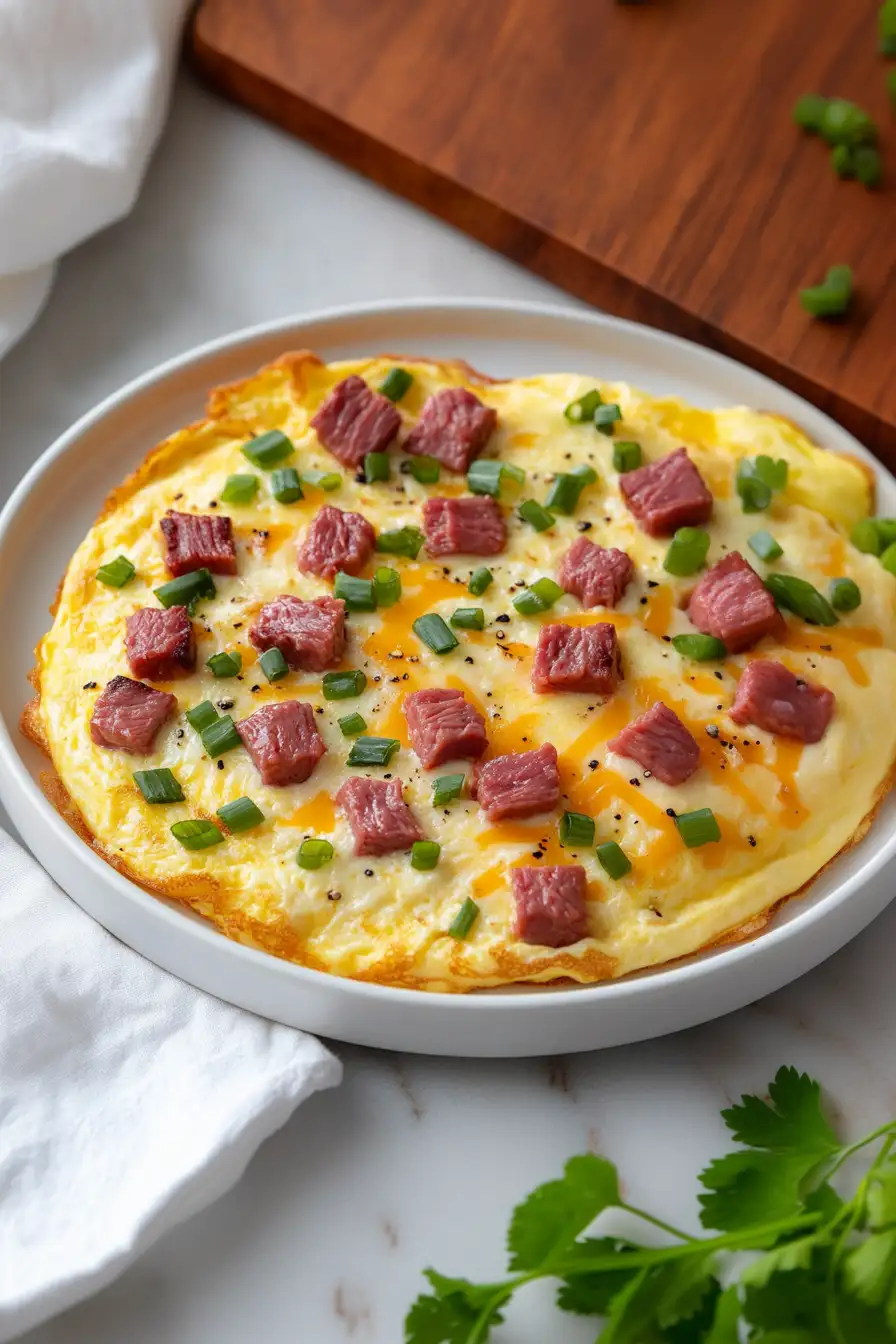 Best Corned Beef Omelette Recipe
