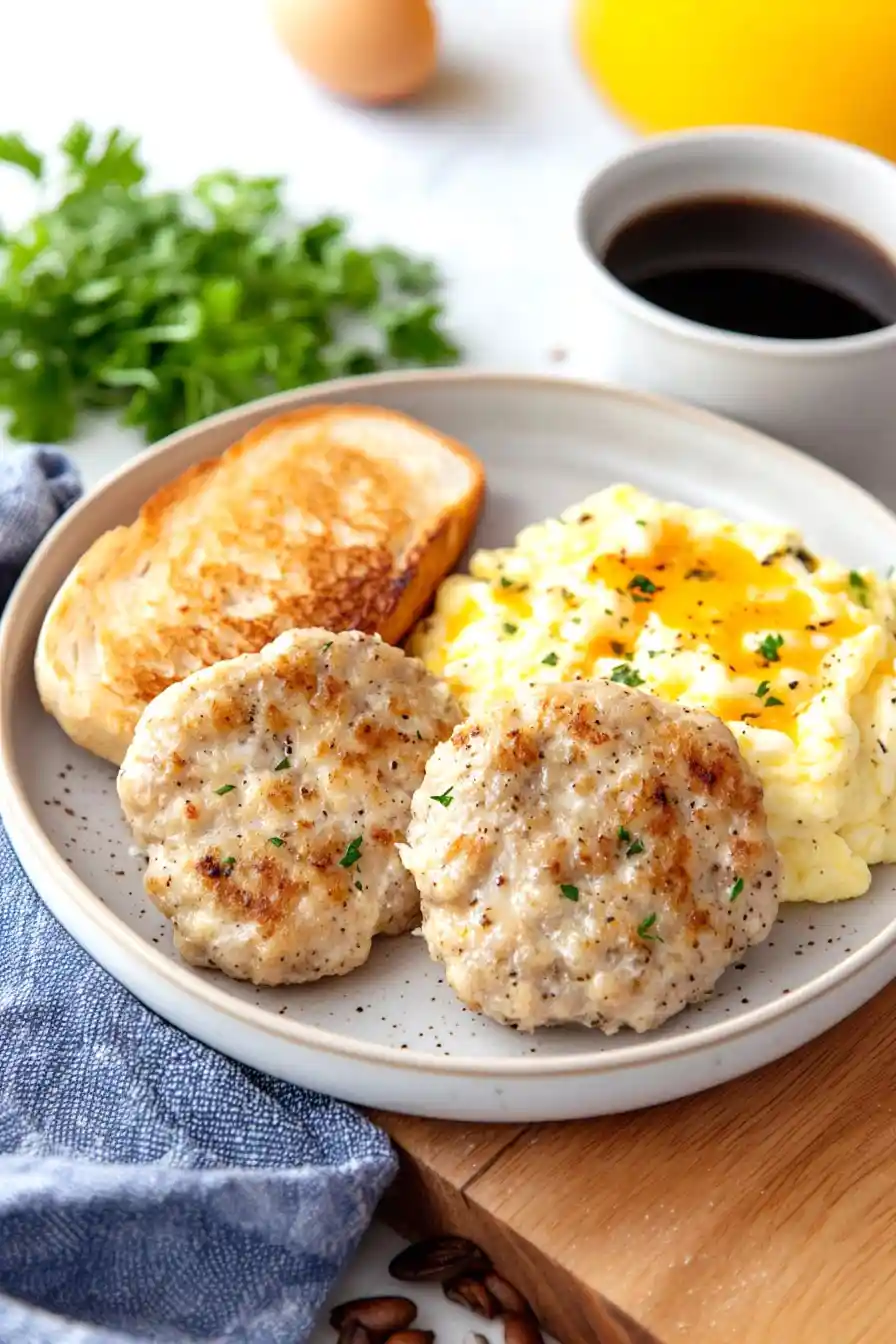 Quick Chicken Sausage Breakfast