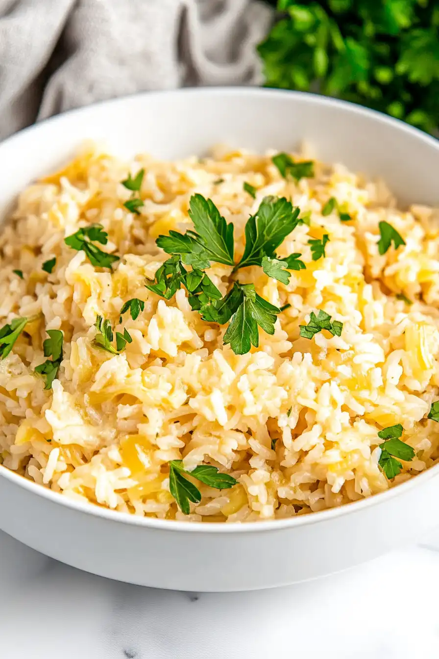 Flavorful Leek Rice