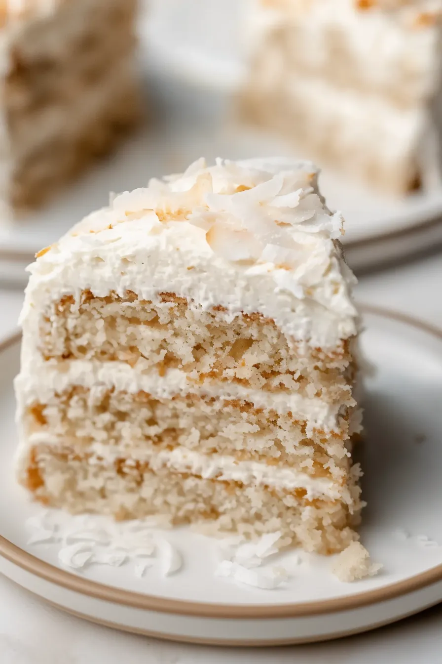 Best Gluten Free Vegan Coconut Cake