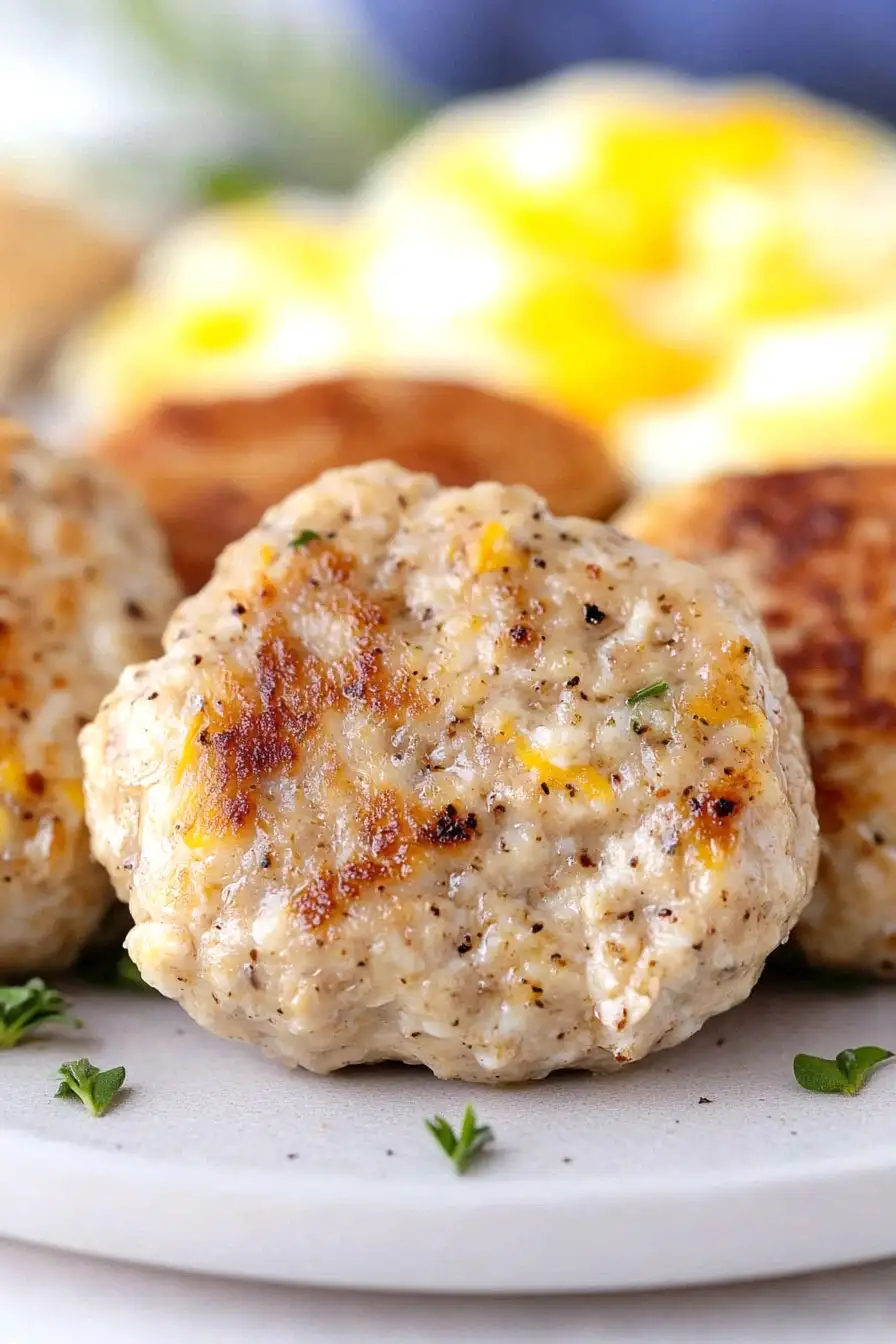 Quick Chicken Sausage Breakfast