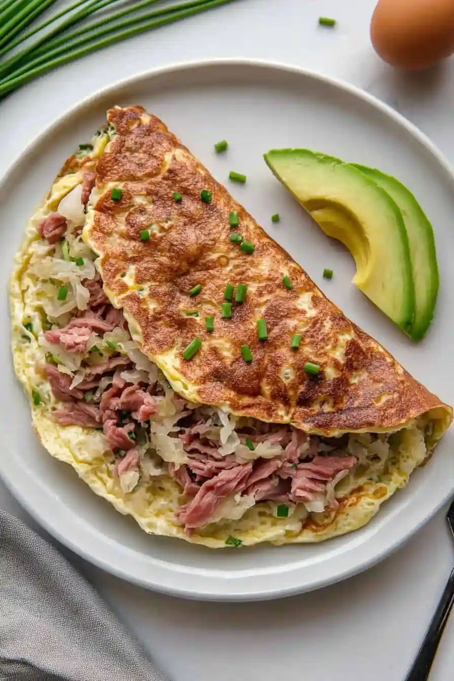 Delicious Sauerkraut Omelette Recipe