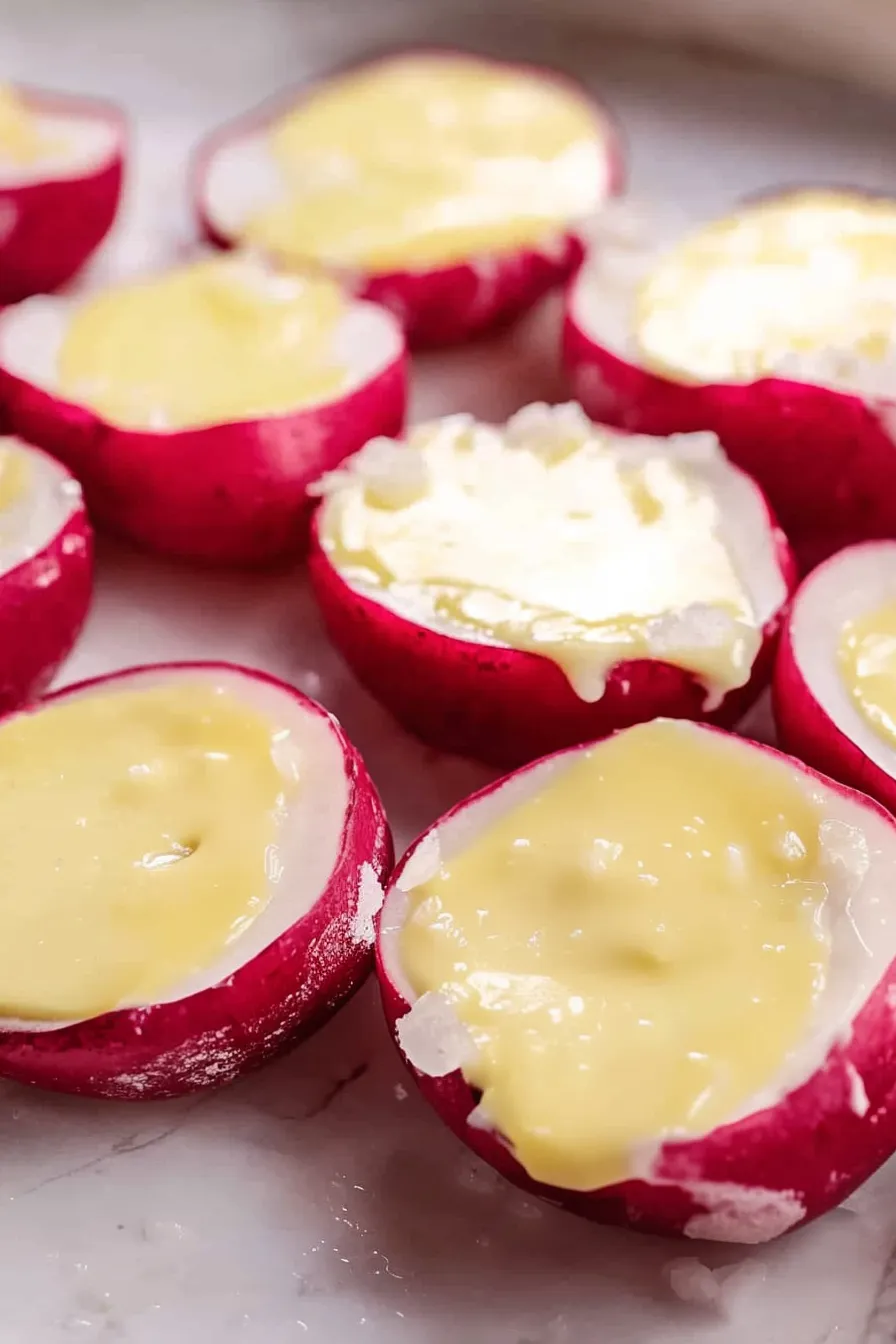 Juicy Radish with Butter and Salt