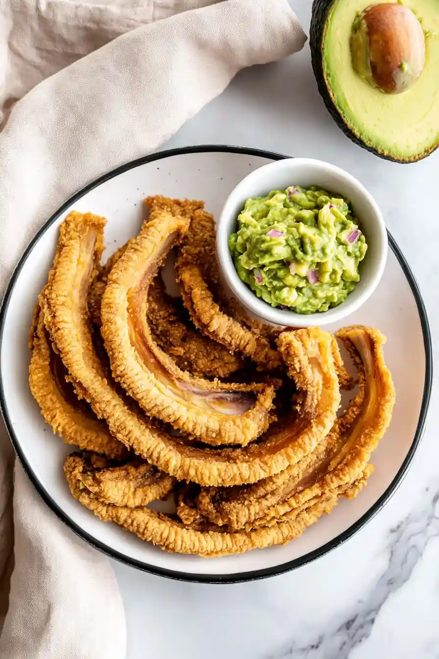 Savory Pork Belly with Guacamole