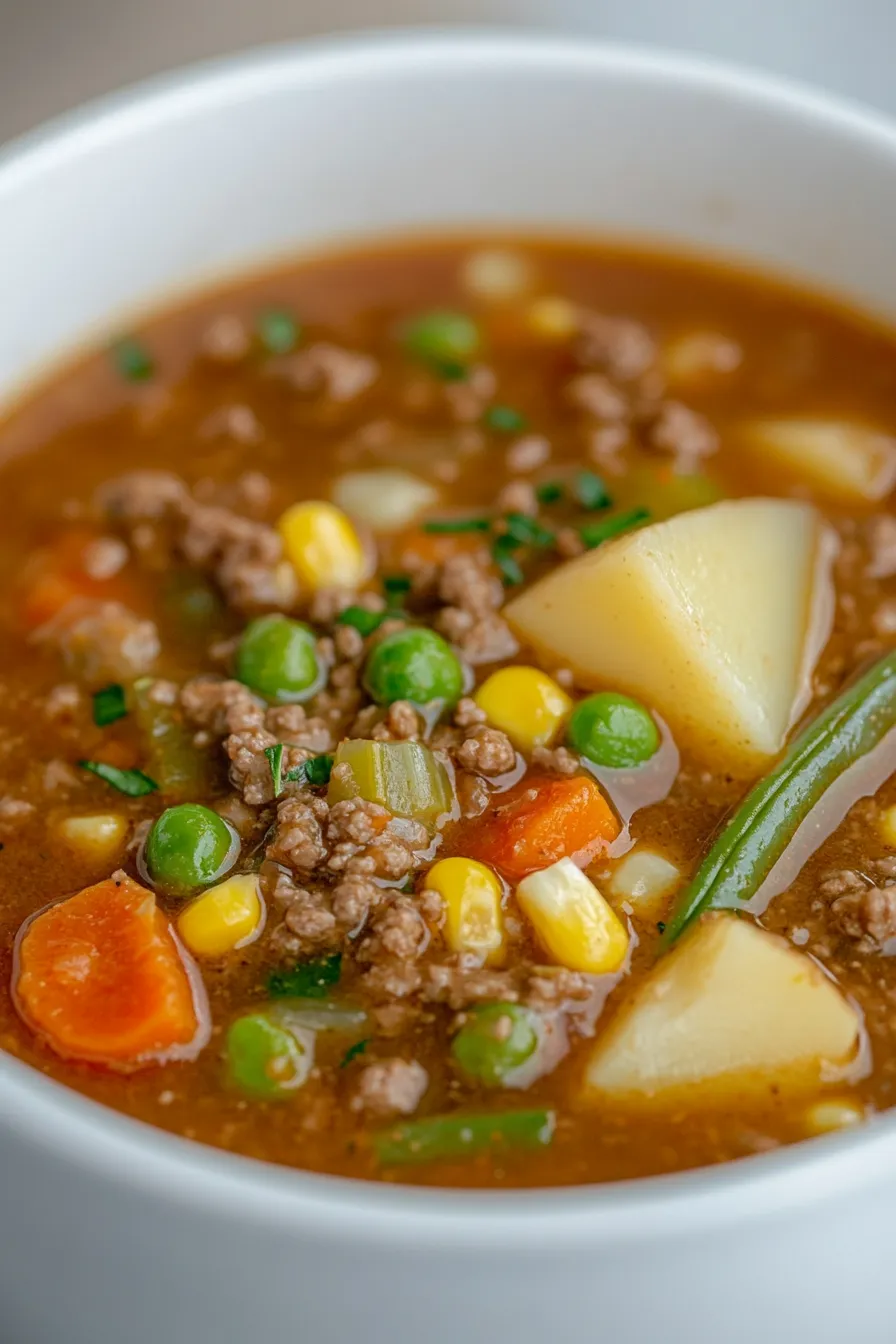 Best Ground Venison Vegetable Soup