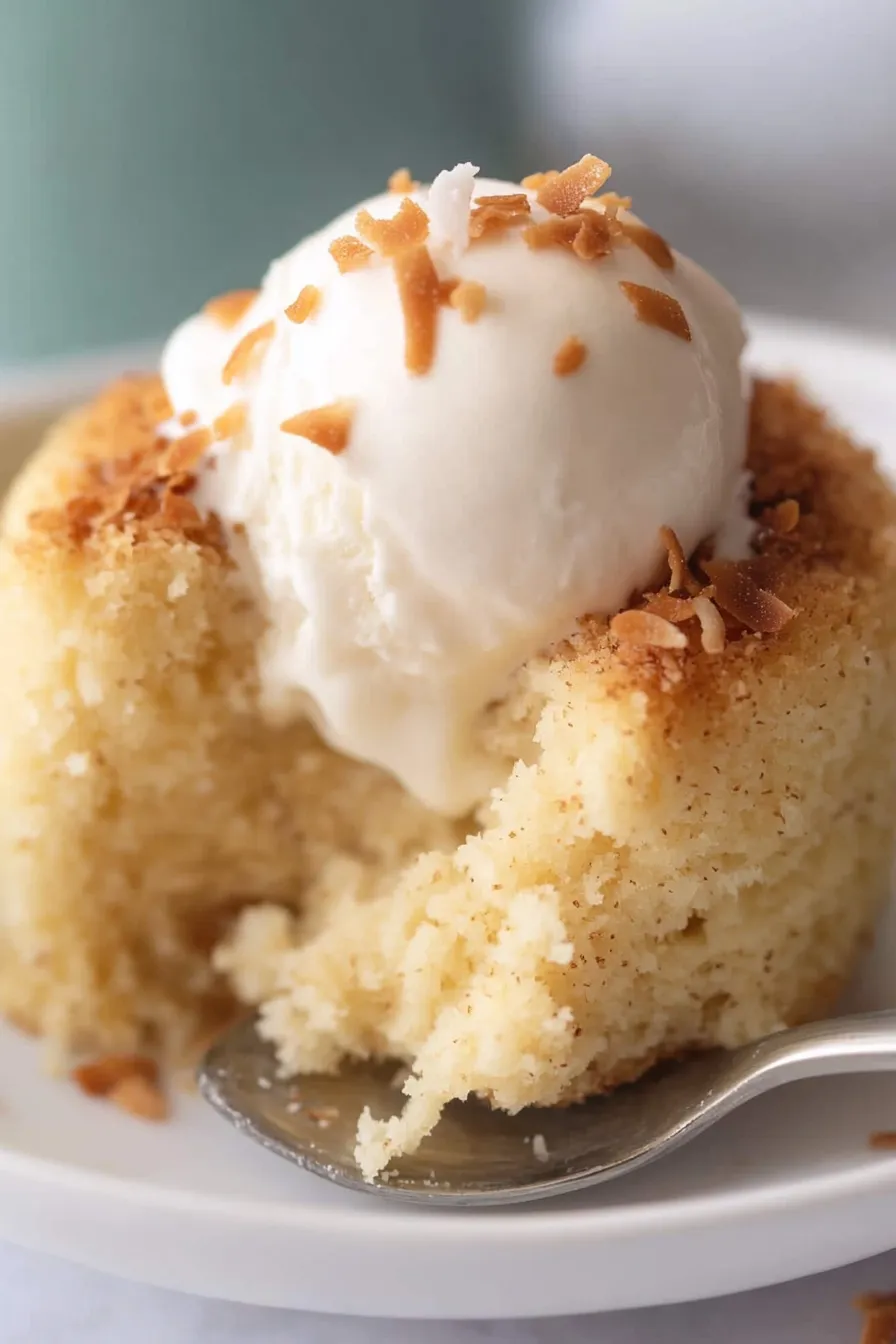 Healthy Keto Coconut Flour Mug Cake