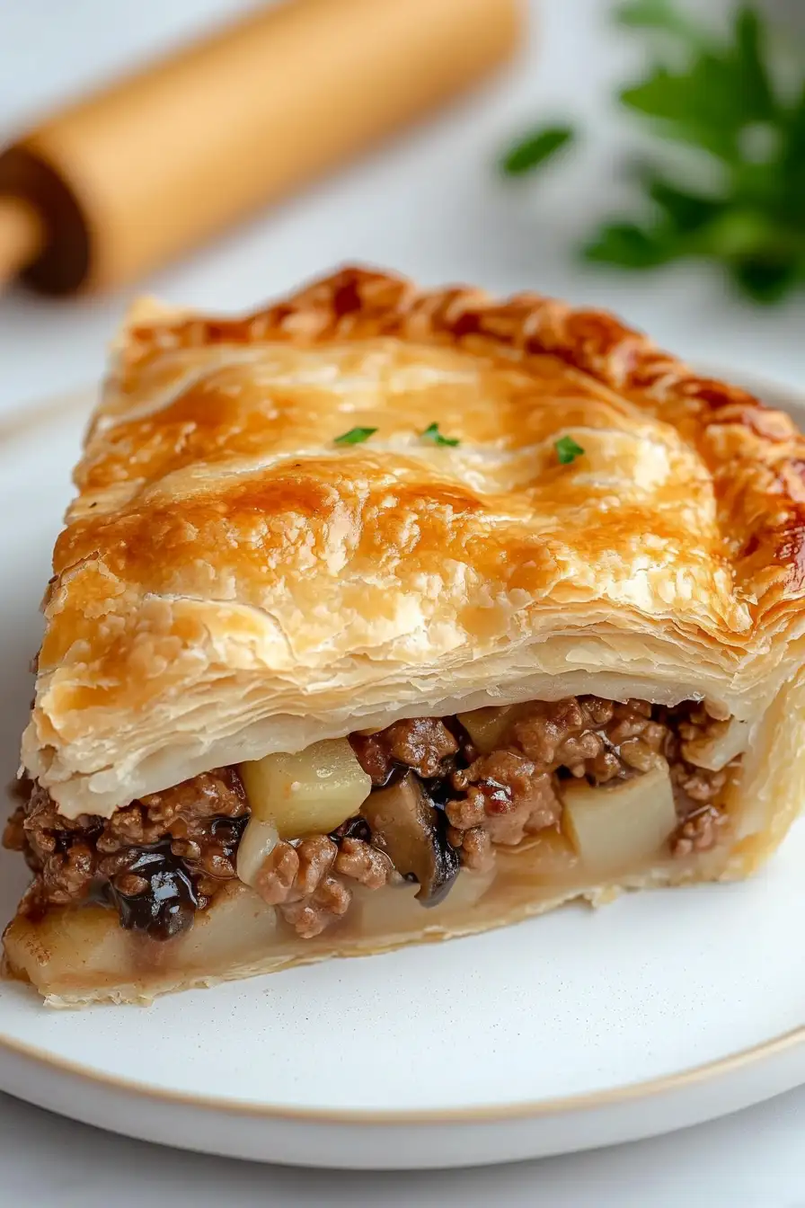 Tasty Ground Venison Meat Pie