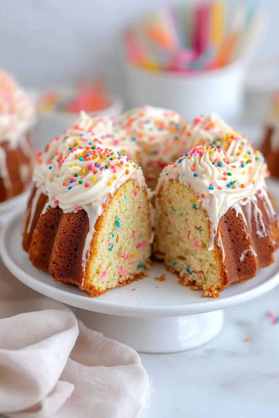 Quick Birthday Bundt Cake