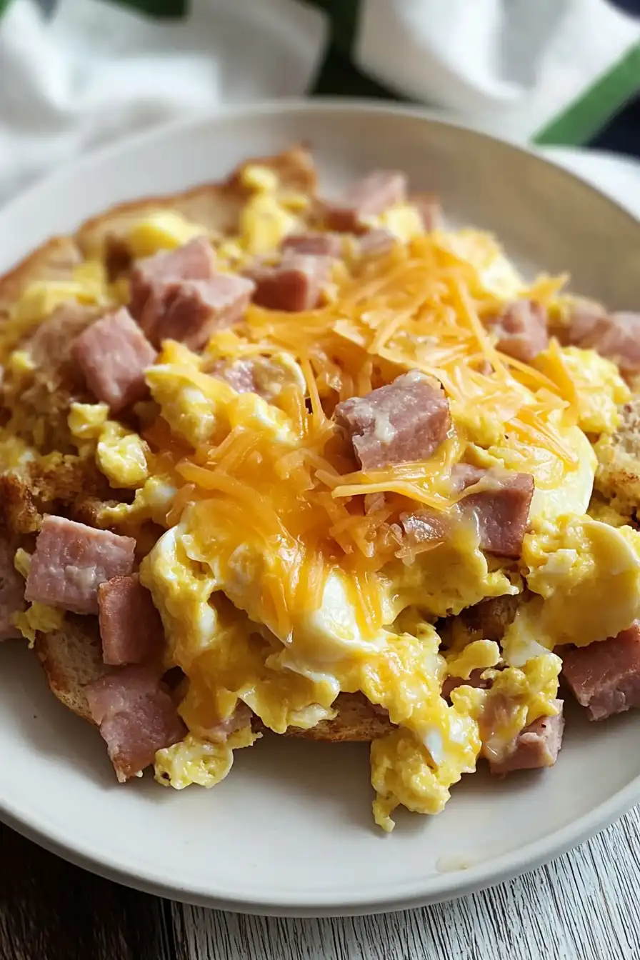 Quick Spam Omelette