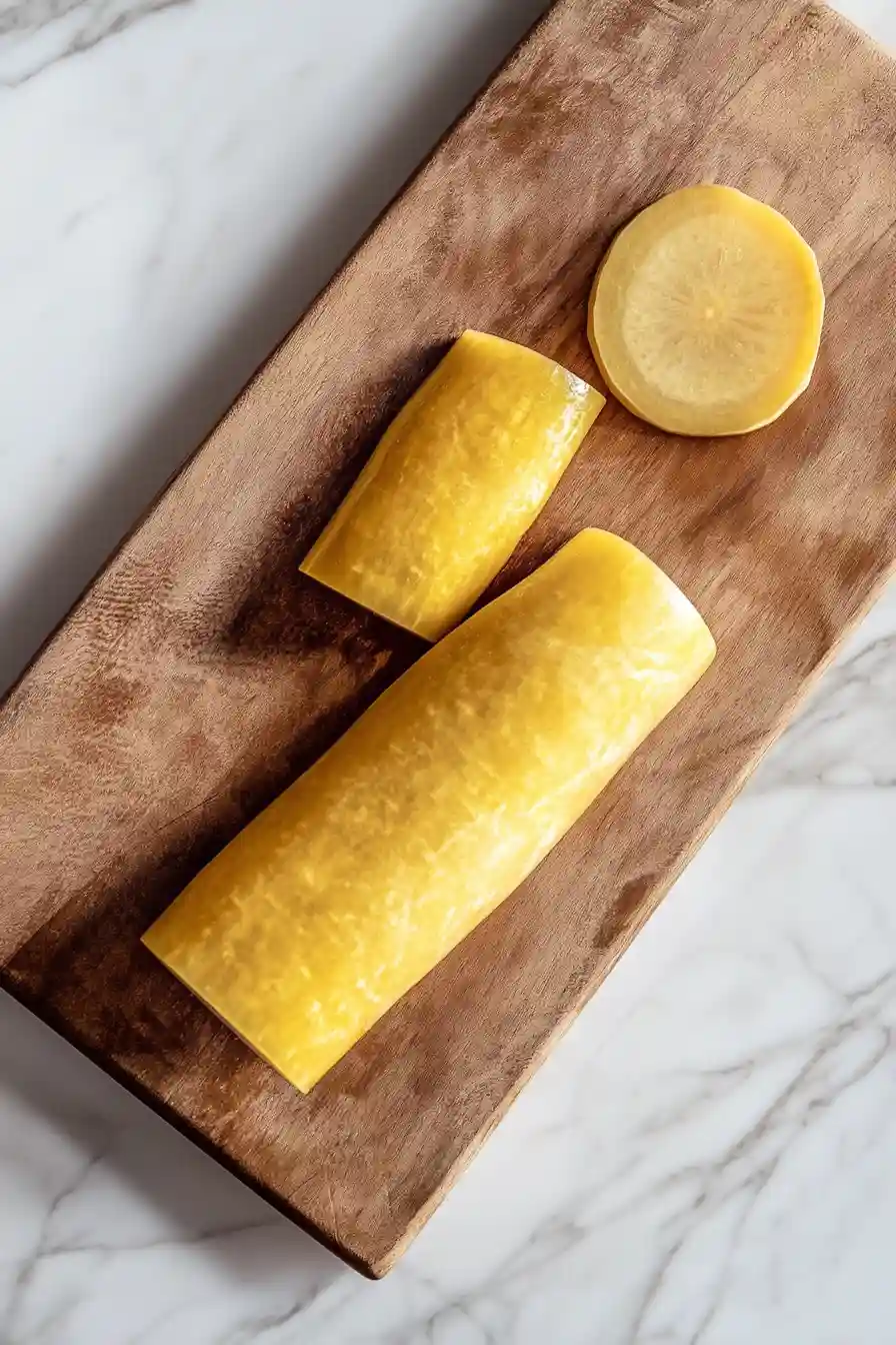 Healthy Korean Yellow Pickled Radish