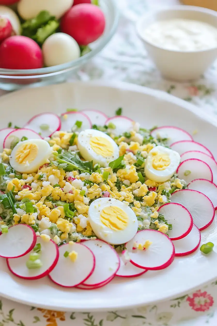 Tasty Radish Egg Salad