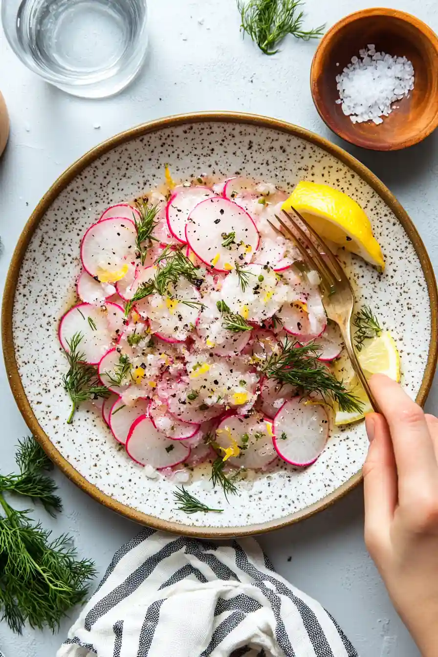 Crispy Radish Salad Recipe