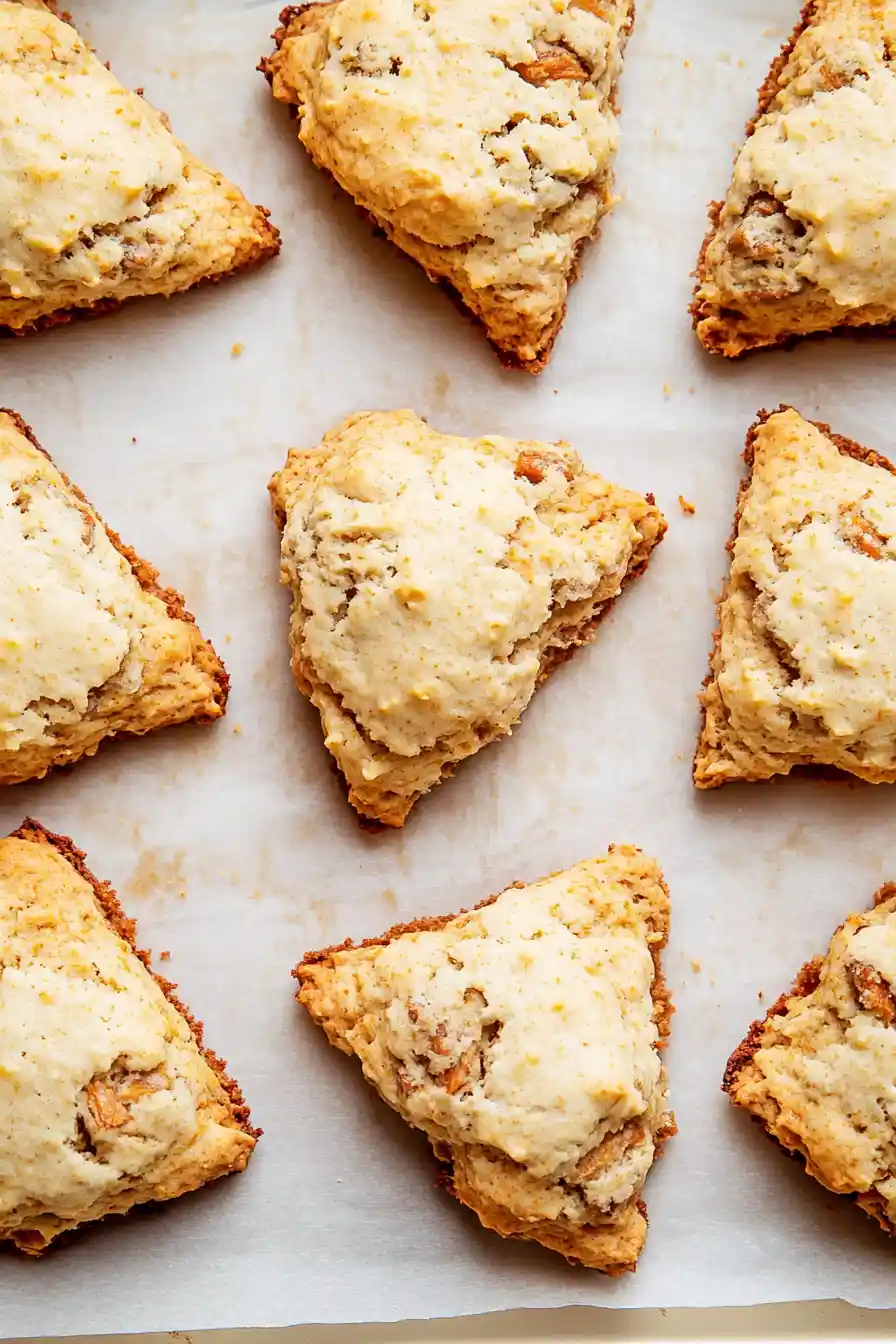 Decadent Easter Carrot Cake Scones