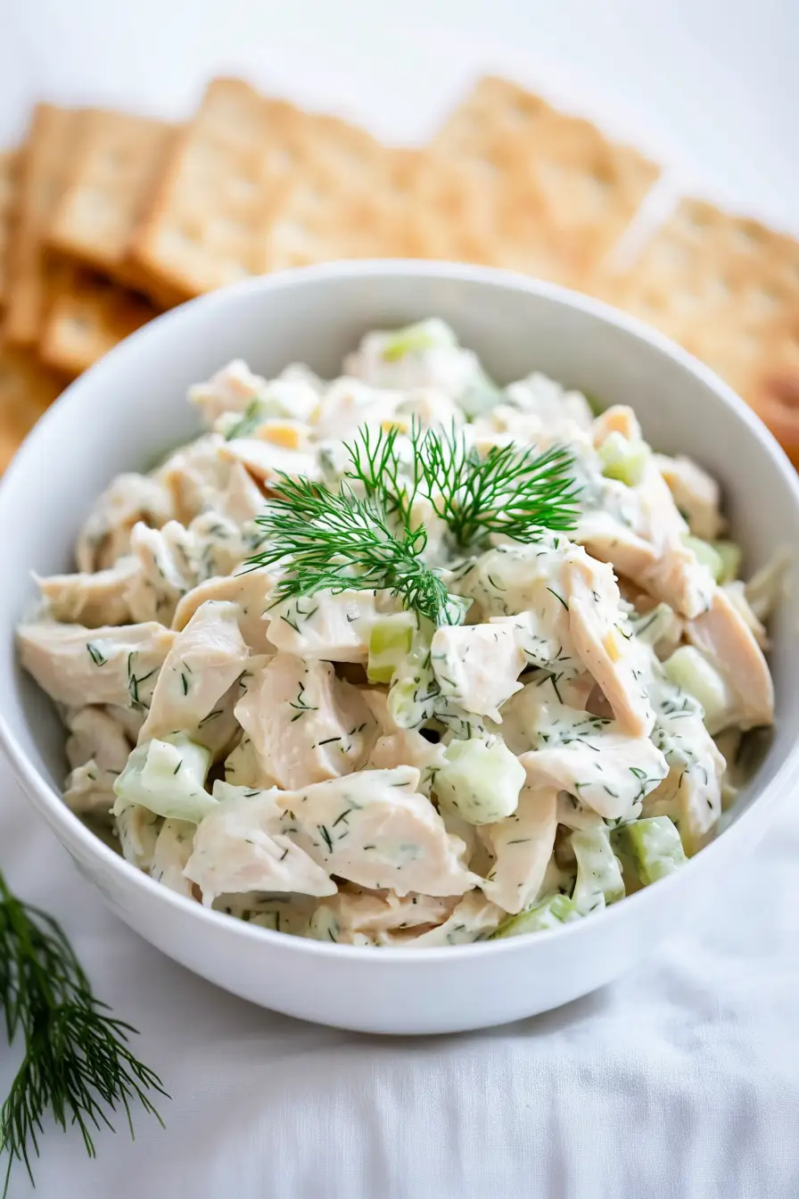 Cool Chicken Salad for Kids