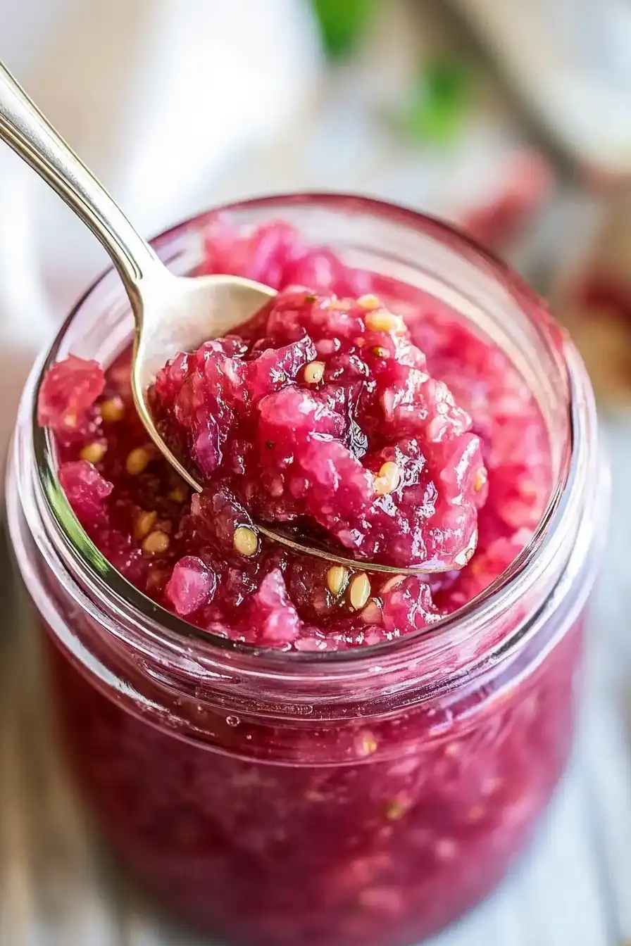Zesty Radish Relish