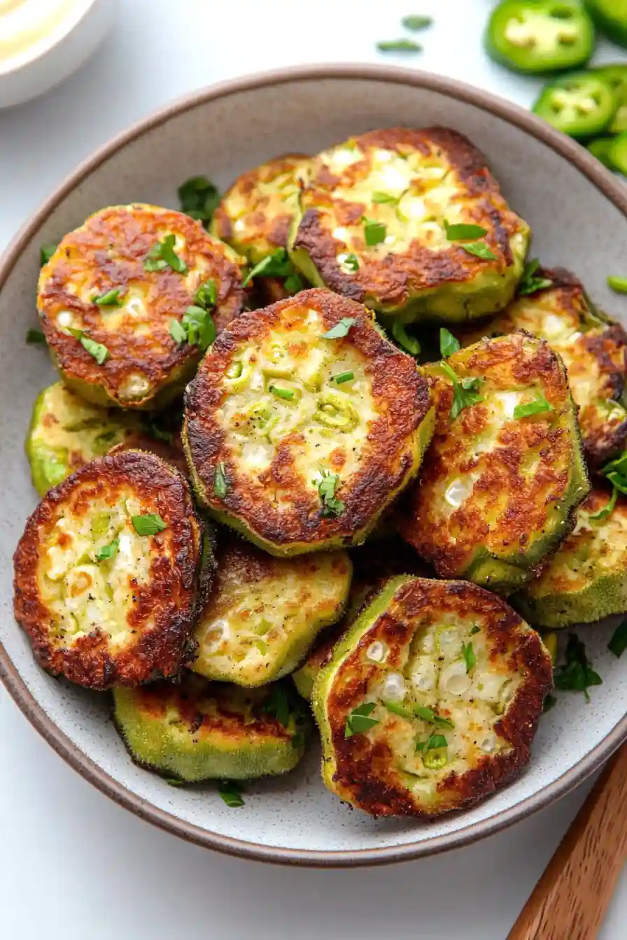 Savory Okra Patties