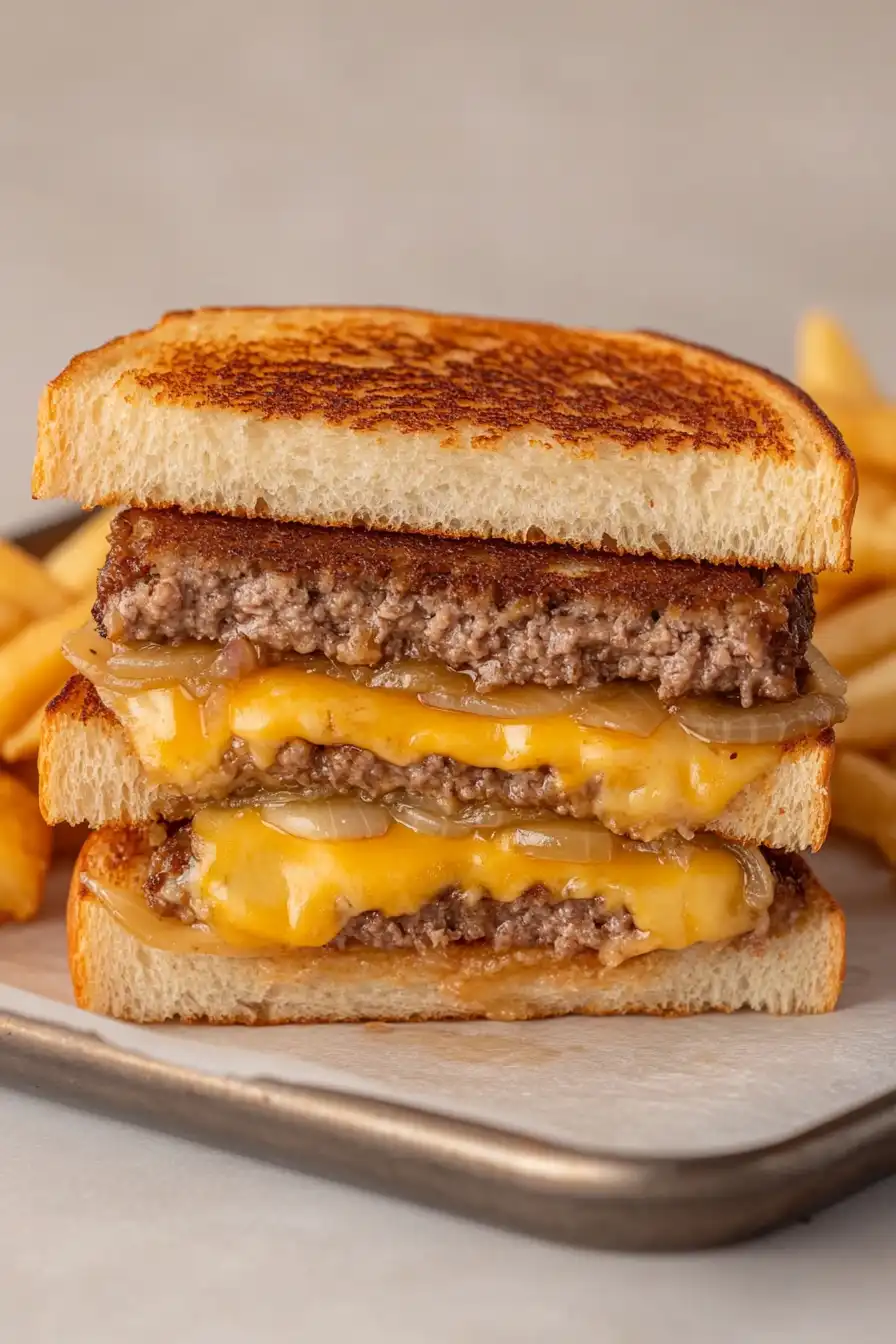 Mouthwatering Ground Venison Patty Melt