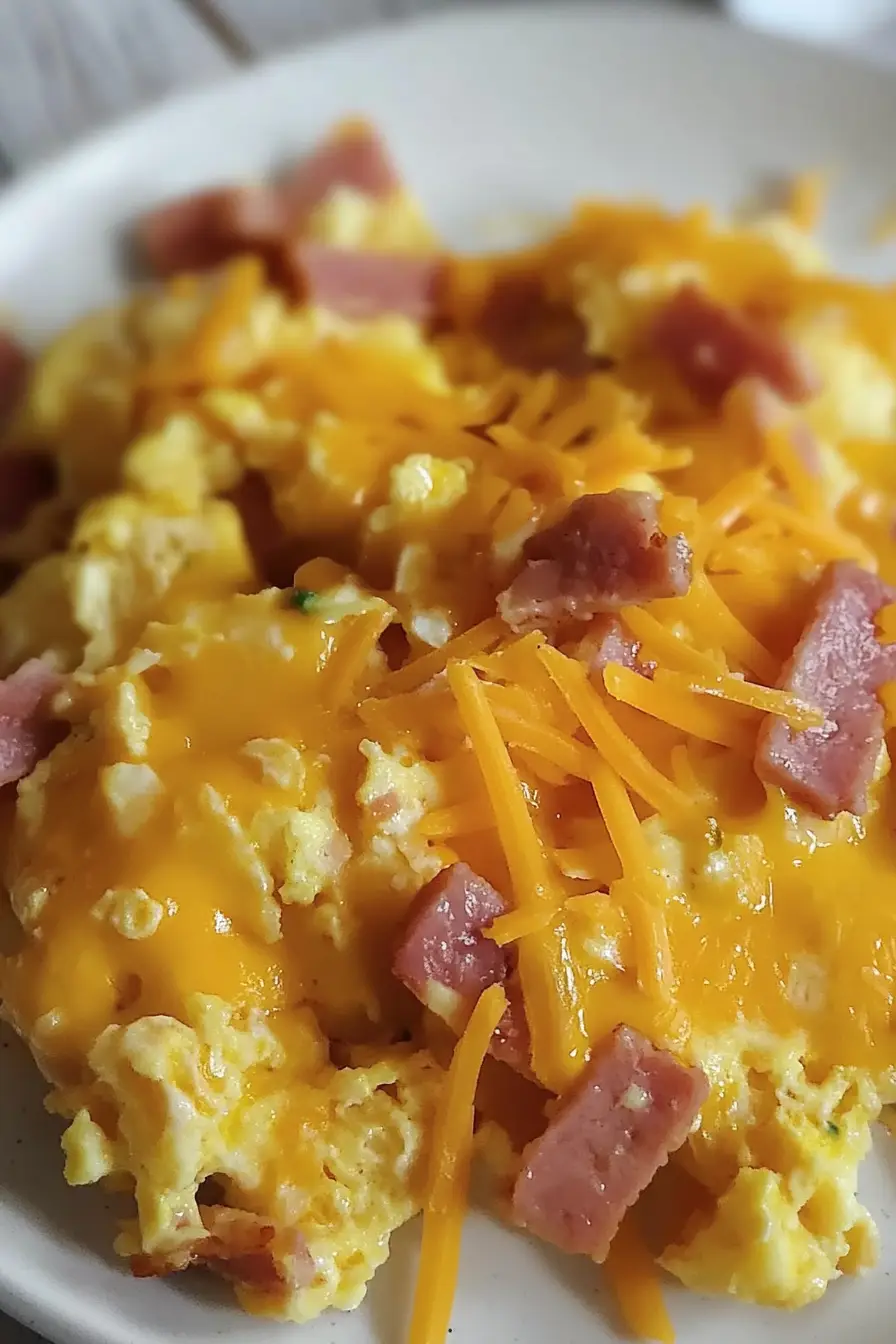 Quick Spam Omelette