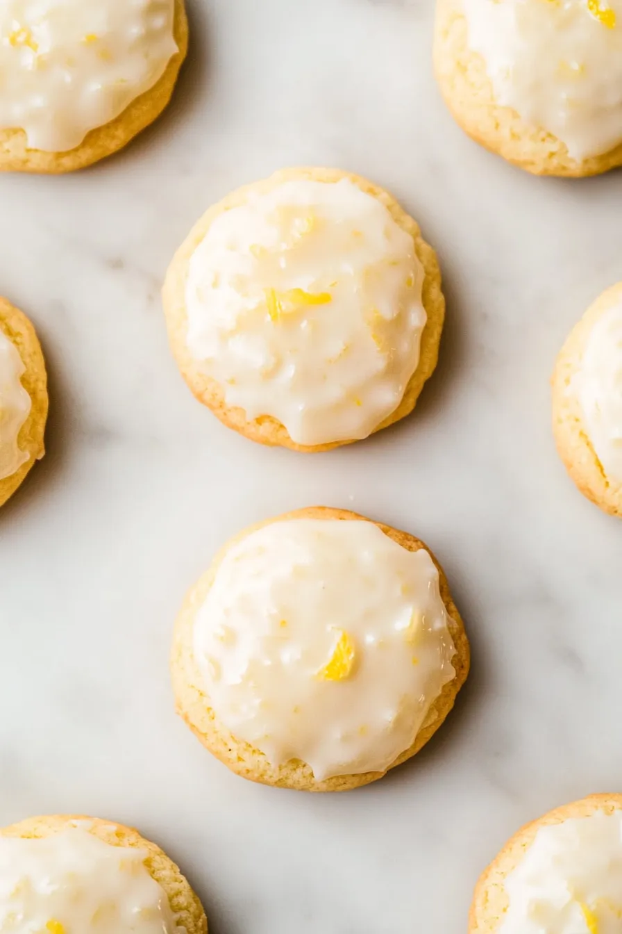Zesty Lemon Yogurt Cookies