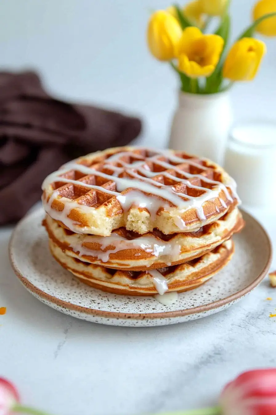 Healthy Donut Chaffle Option