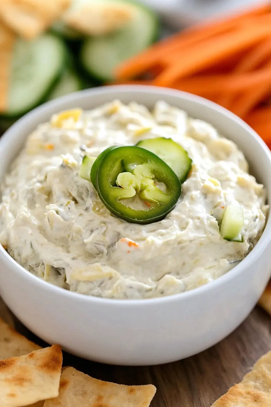 Best Jalapeno Artichoke Parmesan Dip Recipe