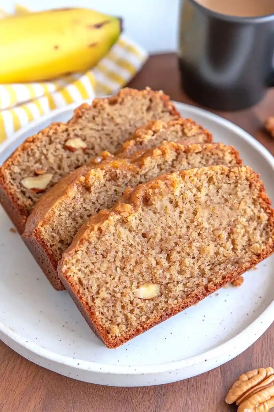 Fast Microwave Banana Bread