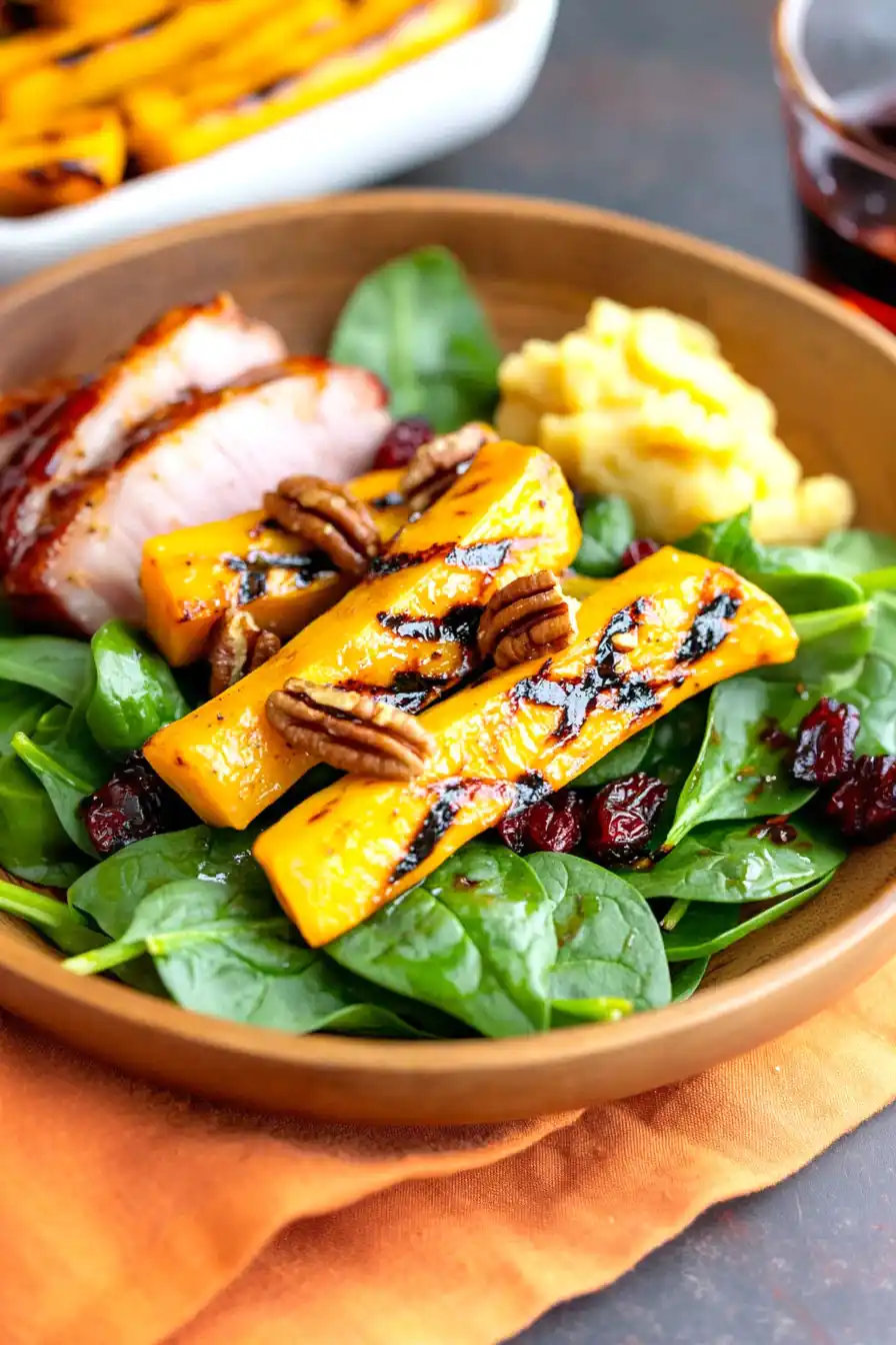 Juicy Grilled Delicata Squash