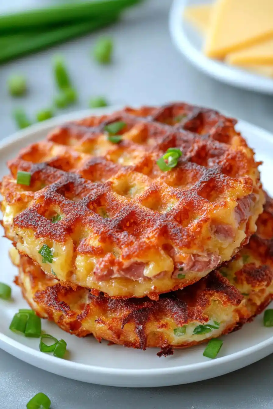 Savory Tuna Melt Chaffle