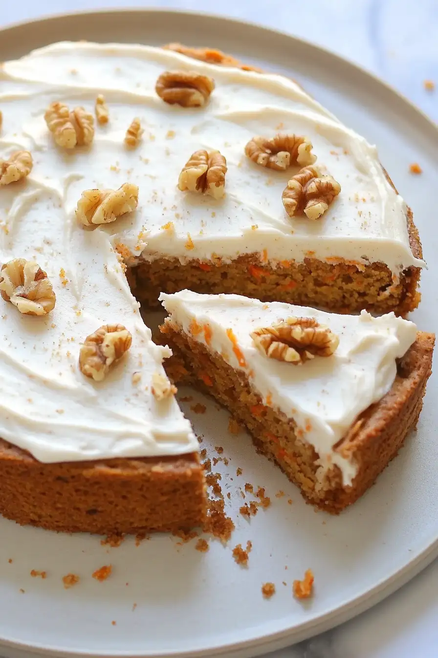 Easy Sugar Free Carrot Cake