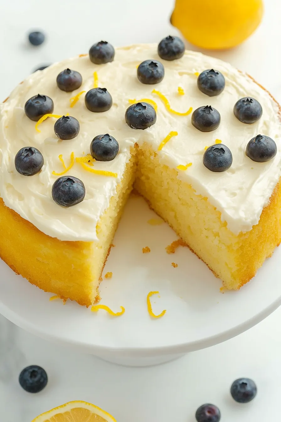 Healthy Coconut Yogurt Cake Recipe