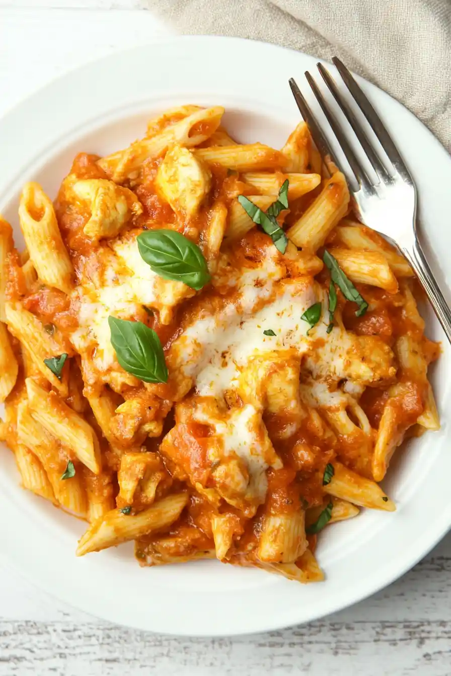 Easy Instant Pot Chicken Parmesan Pasta