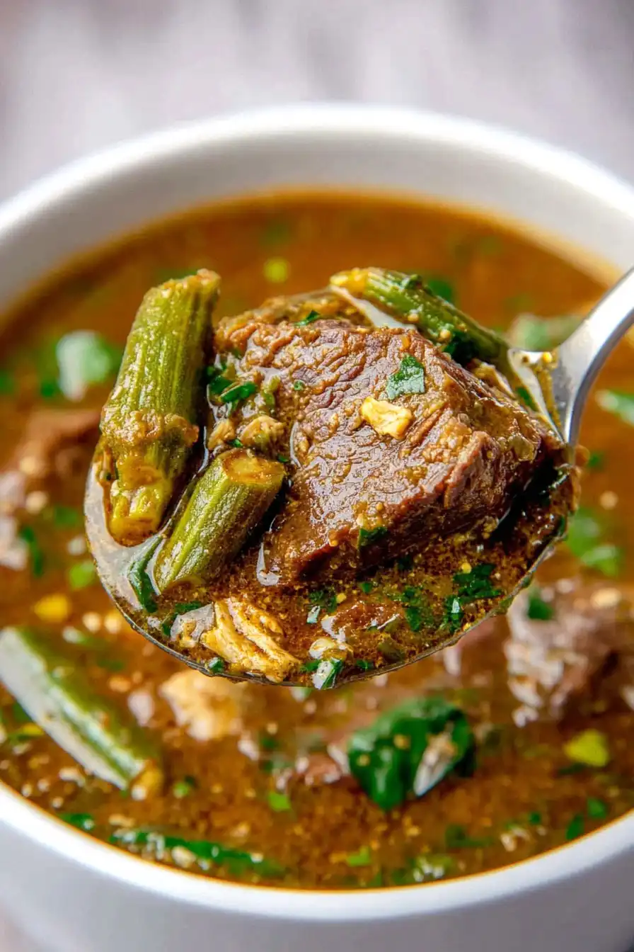 Healthy African Okra Stew