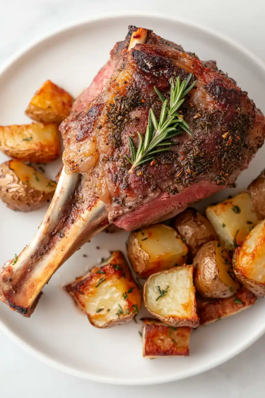 Healthy Roast Lamb Shanks