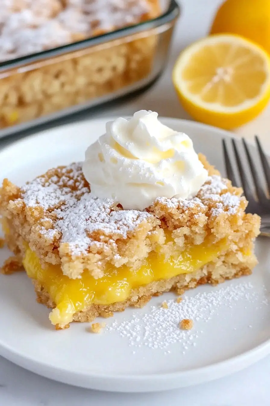 Delicious Lemon Dump Cake Without Cream Cheese