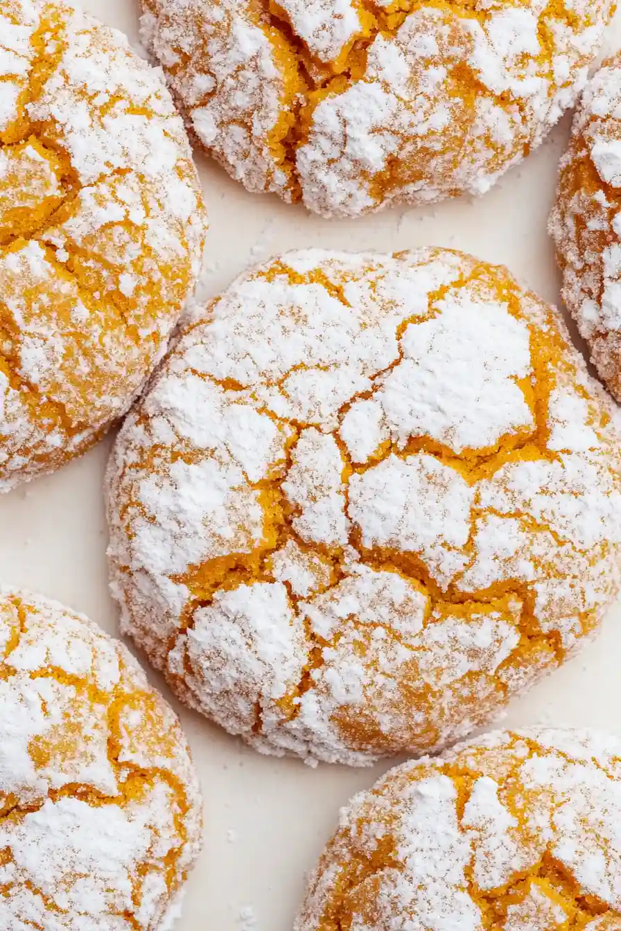 Easy Lemon Turmeric Crinkle Cookies Recipe