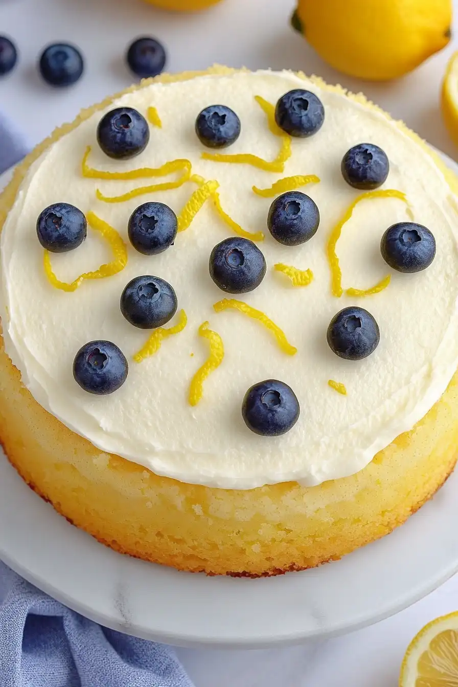 Healthy Coconut Yogurt Cake Recipe