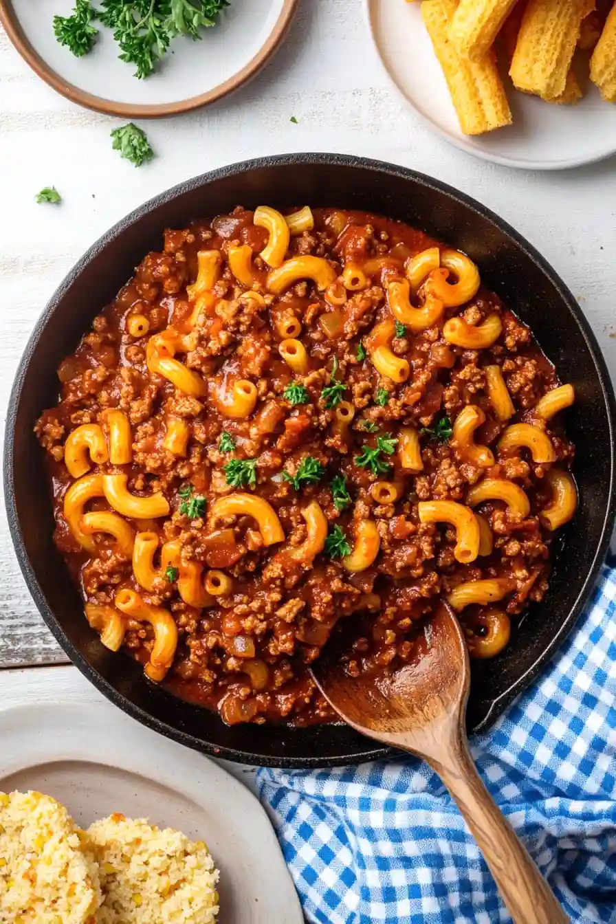Simple One Pot Homemade Hamburger Helper