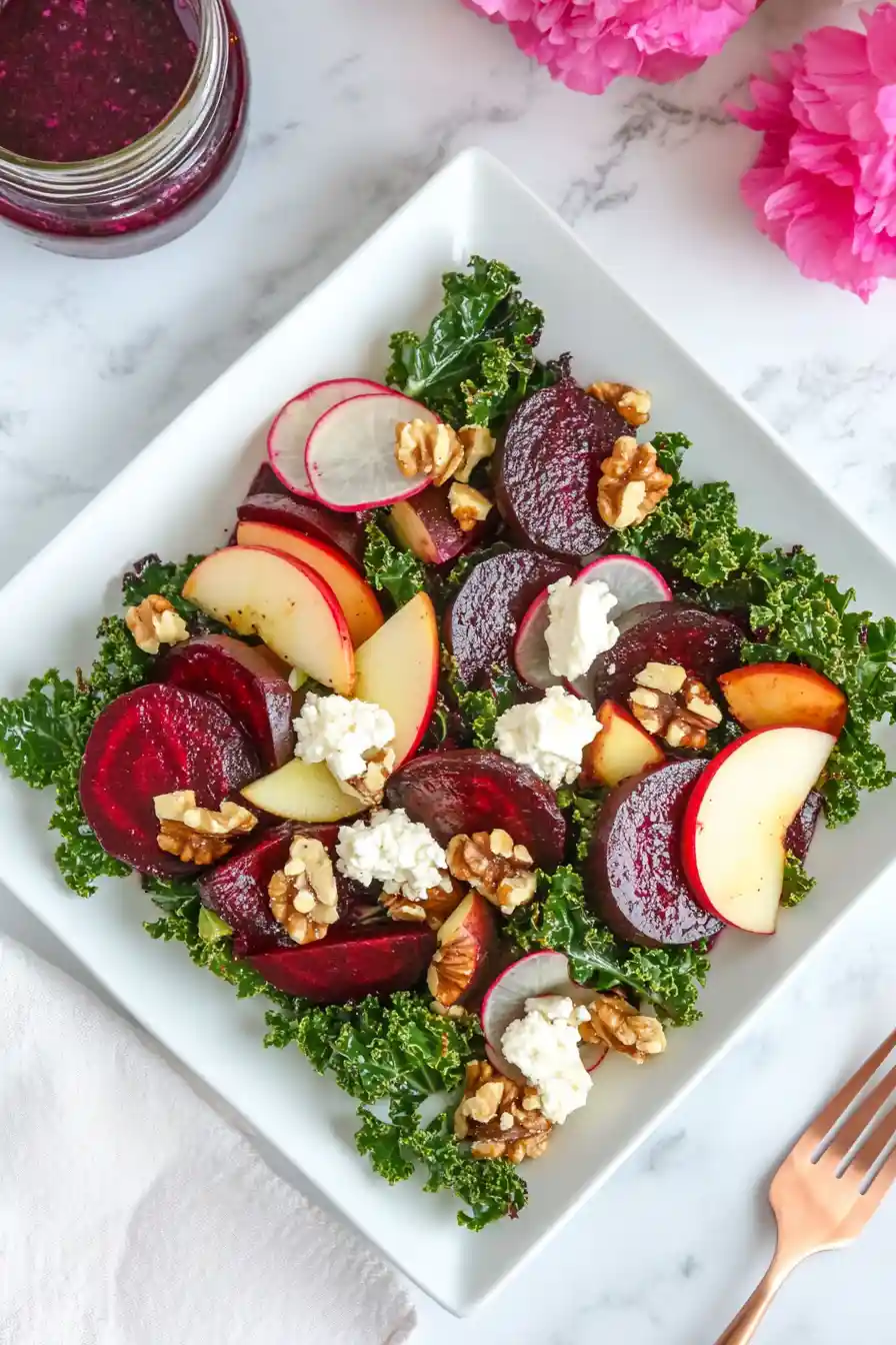 Quick Spring Salad with Beets