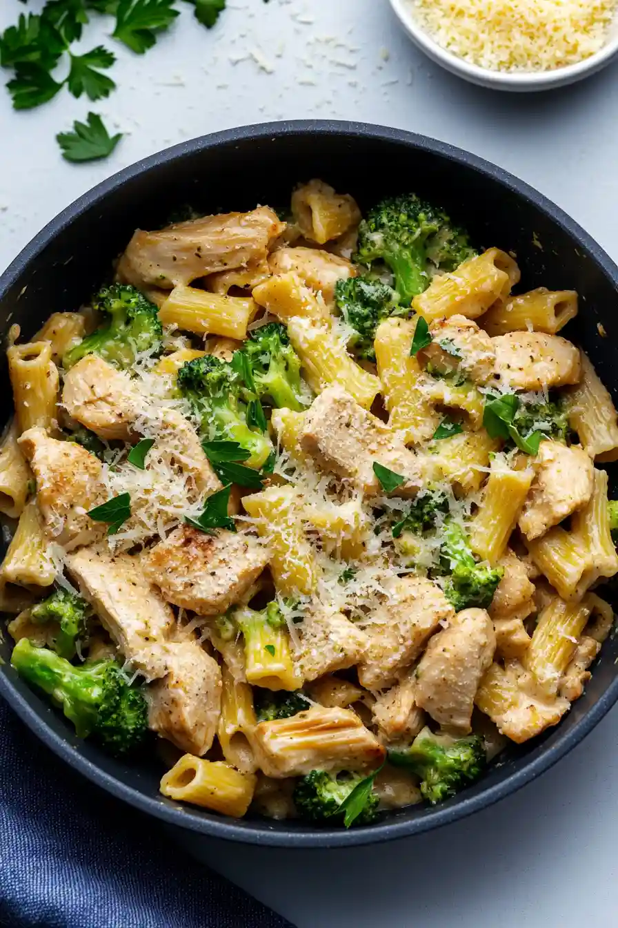 Easy Chicken Broccoli Ziti