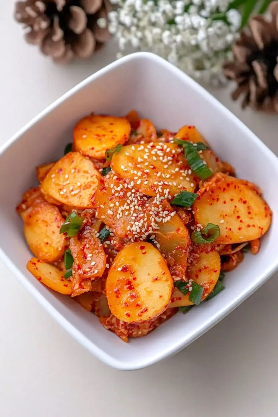 Fresh Persimmon Kimchi