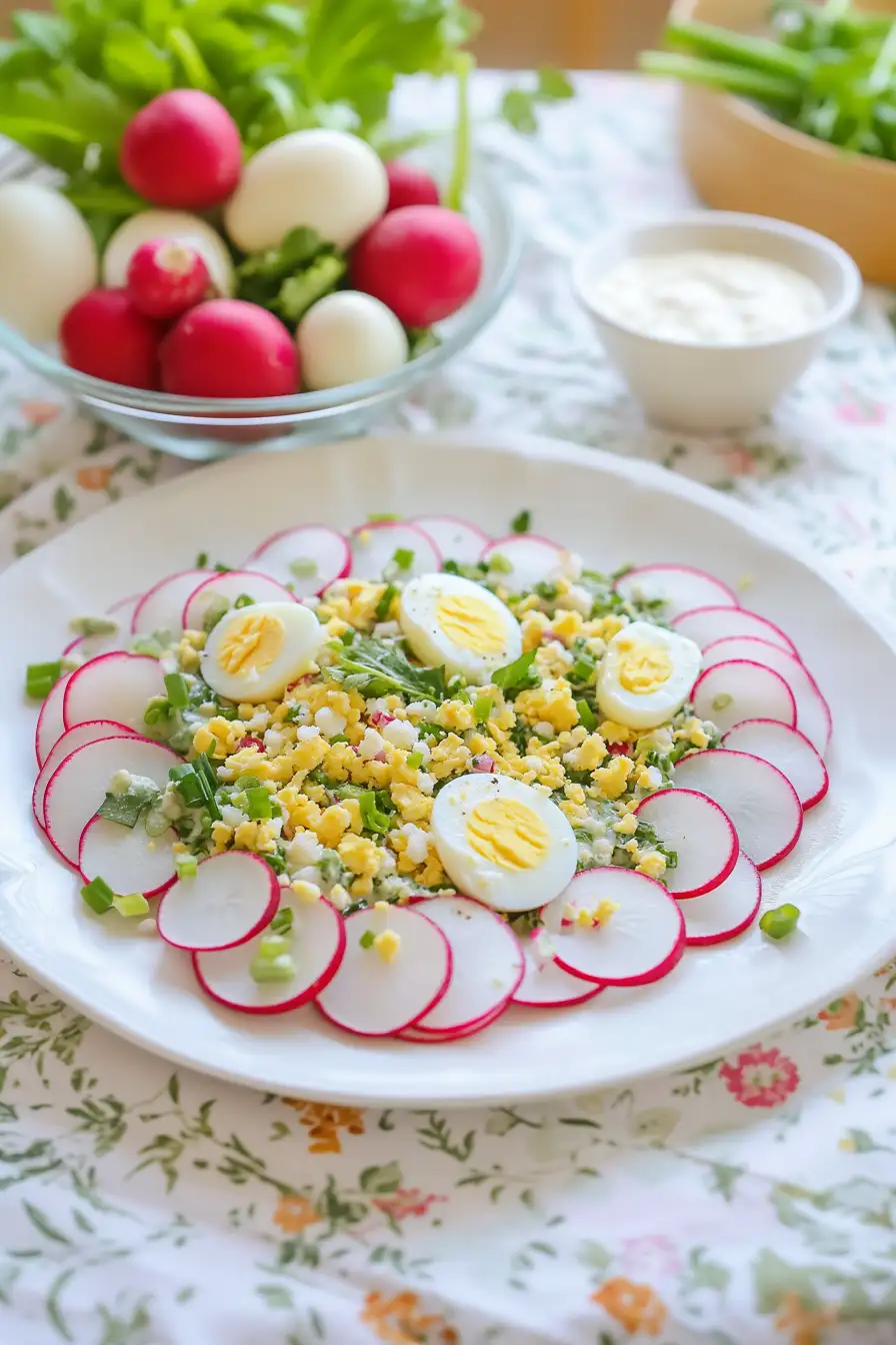 Tasty Radish Egg Salad