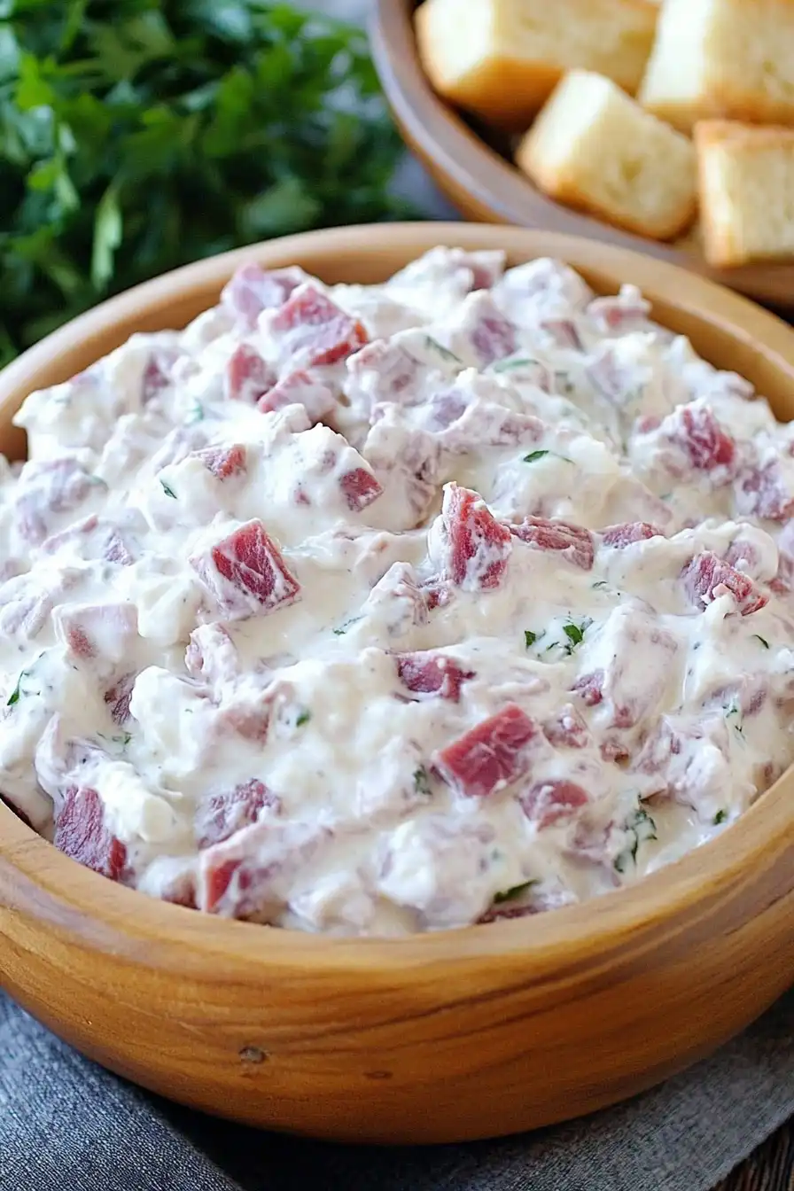Flavorful Corned Beef Bagel Dip
