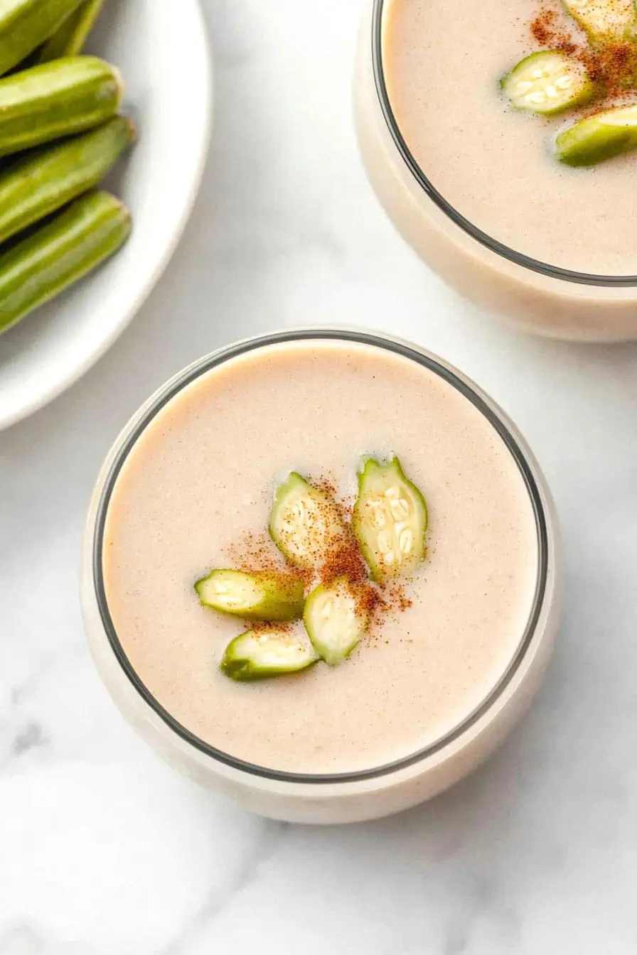 Low Calorie Okra Juice