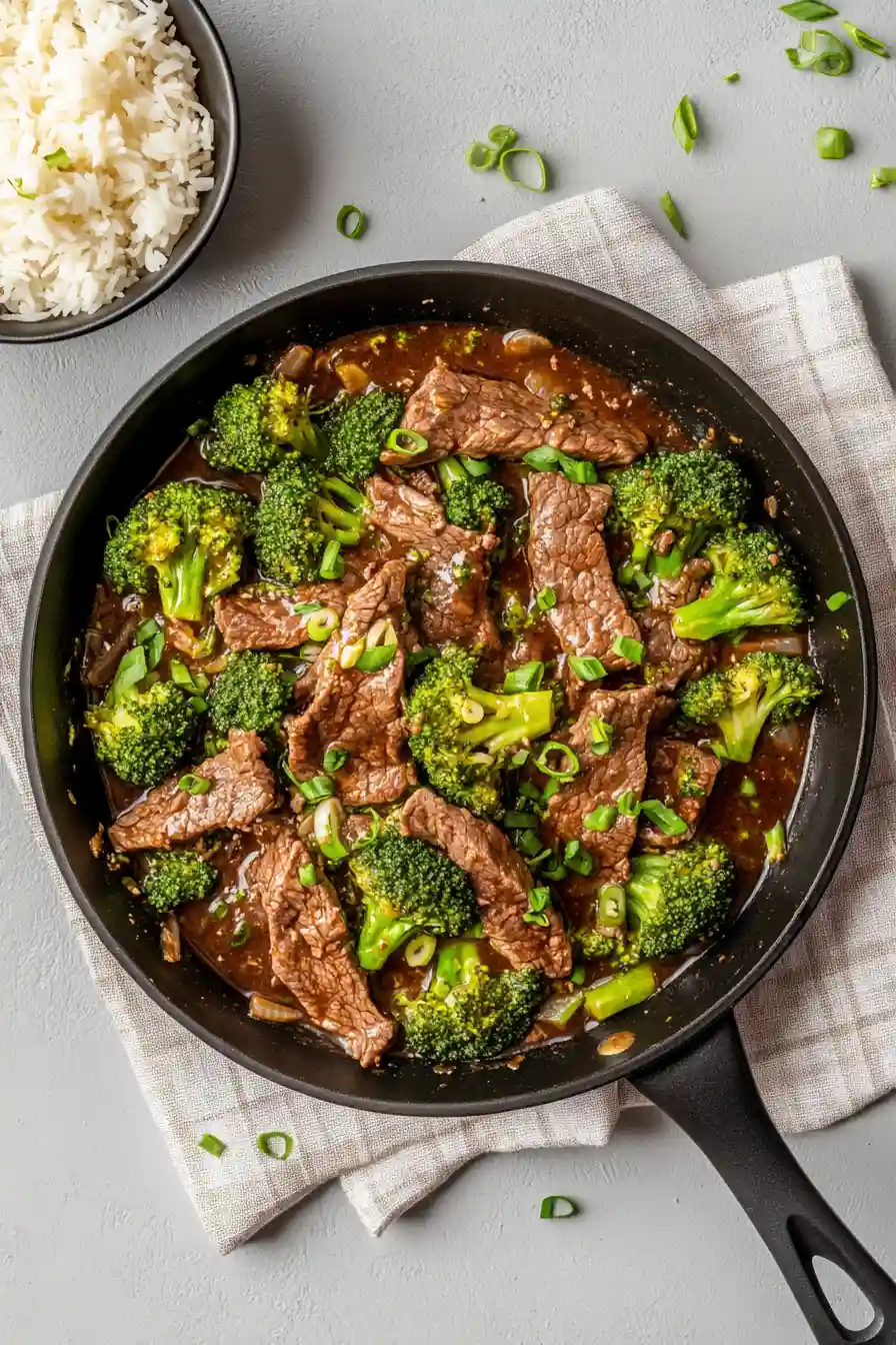 Easy Stir Fry Skirt Steak Beef and Broccoli