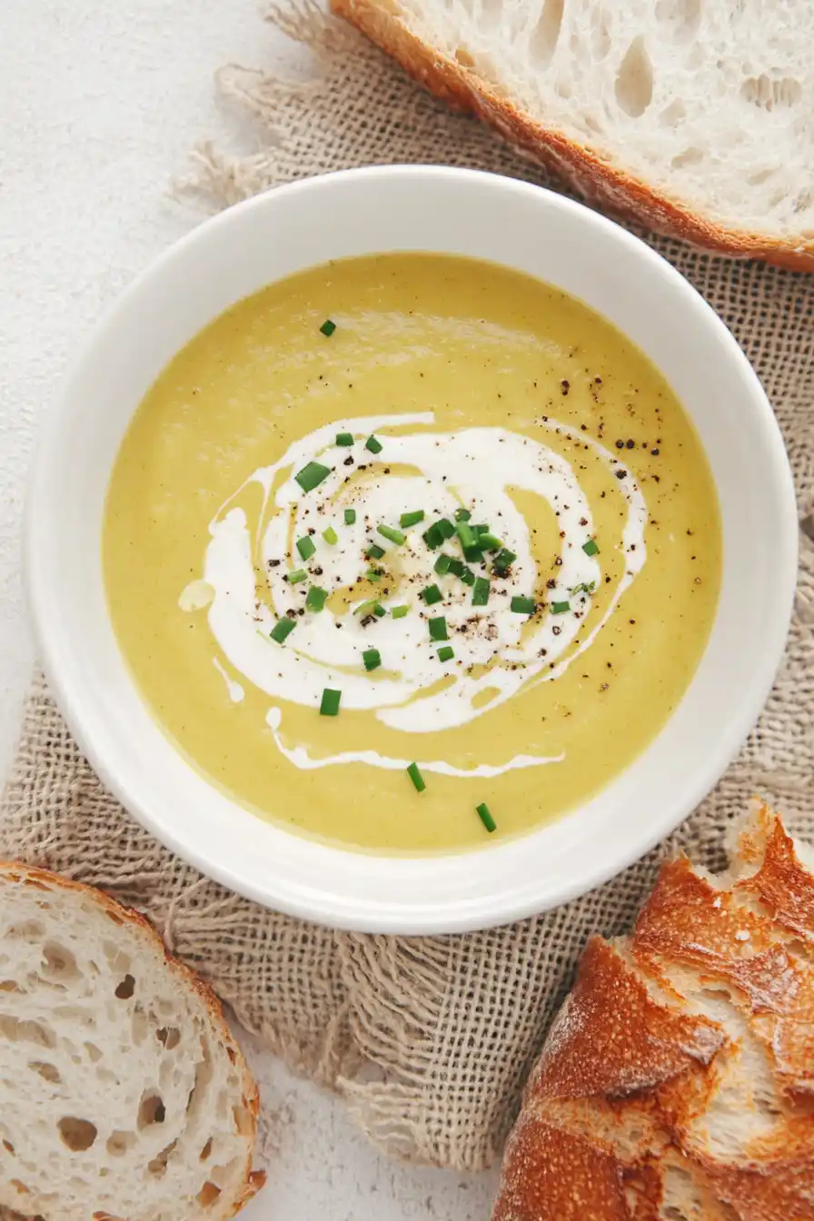 Healthy Leek and Onion Soup