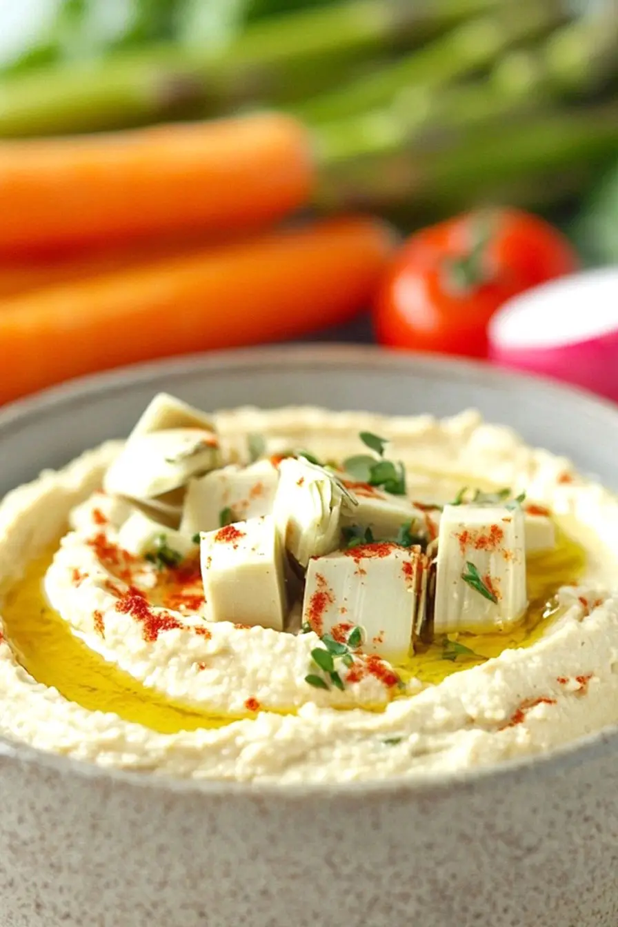 Easy Artichoke Hummus Recipe
