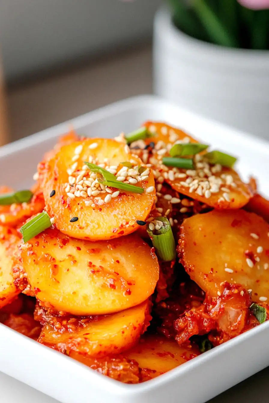 Fresh Persimmon Kimchi