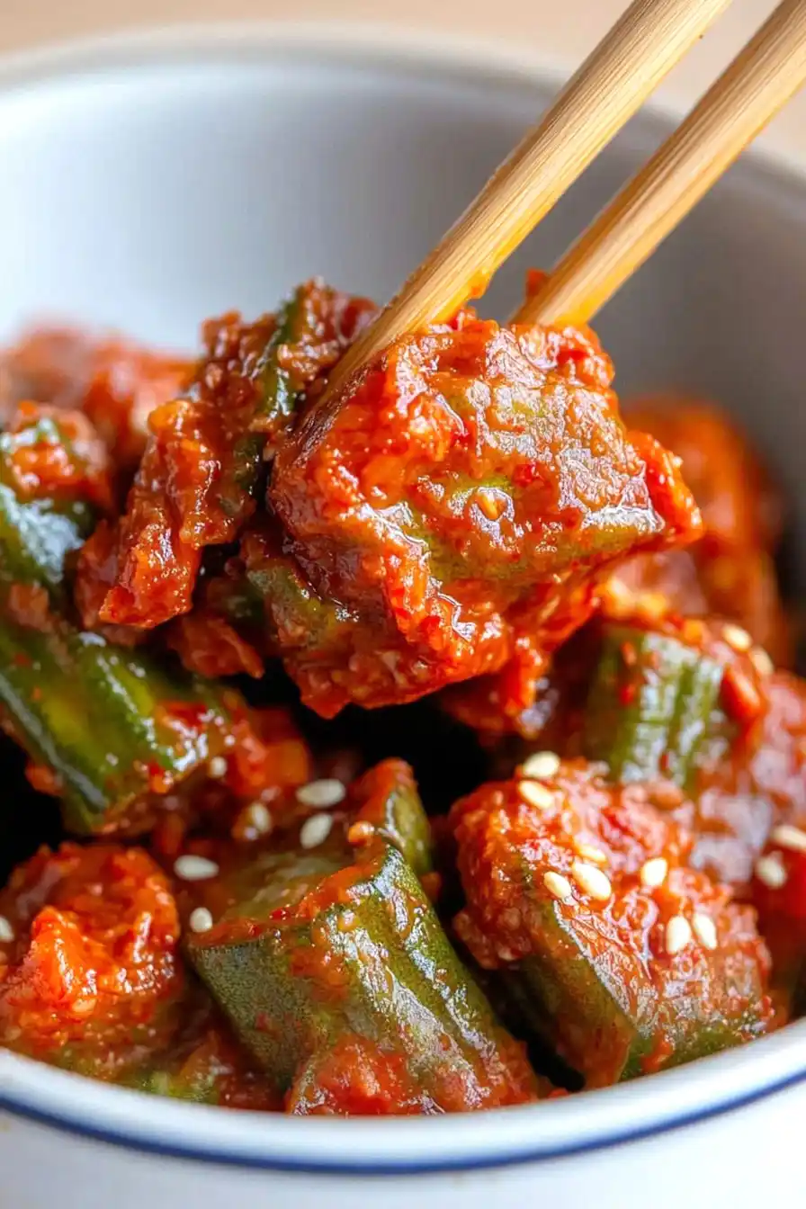 Tasty Okra Kimchi