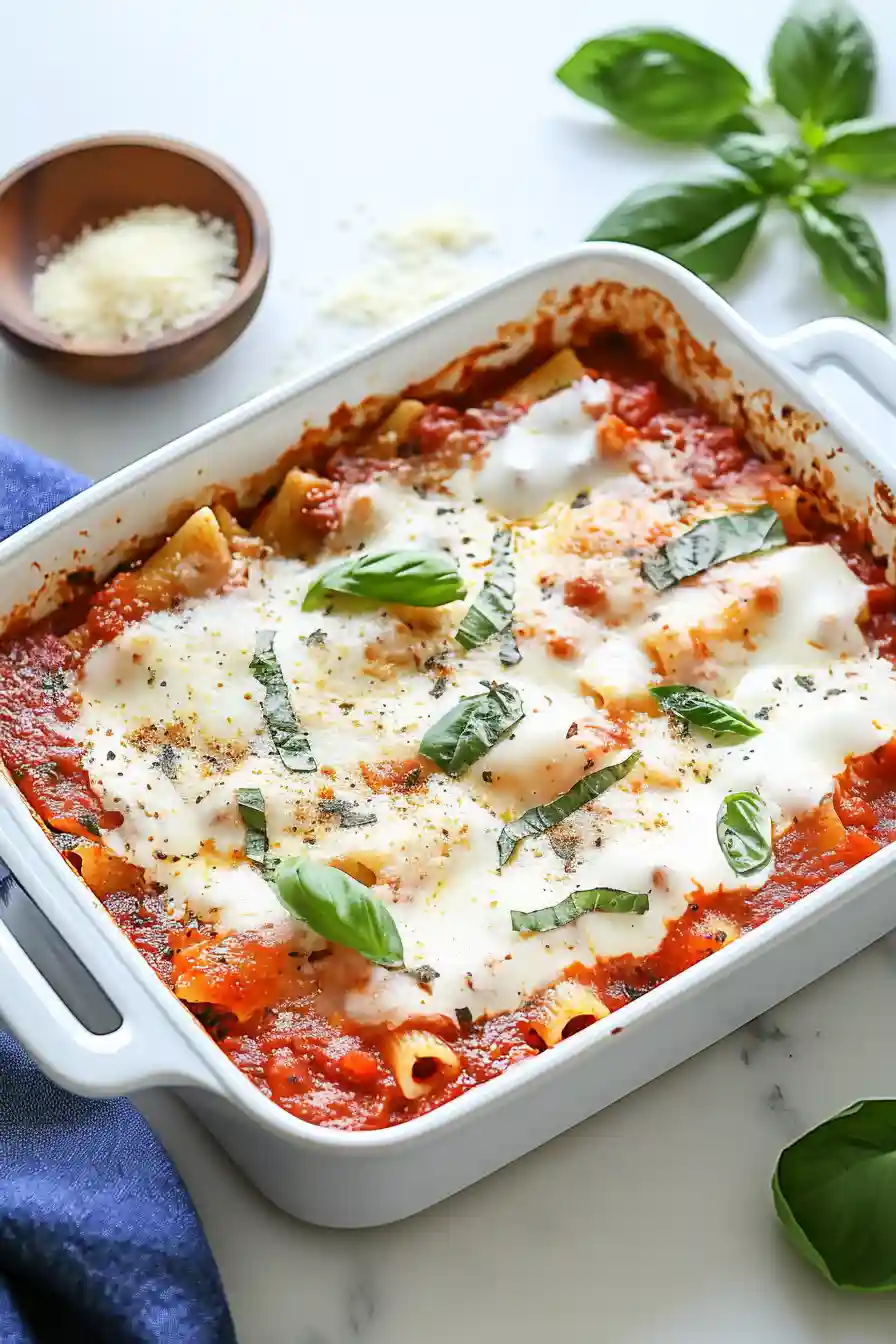 Best No Boil Baked Ziti