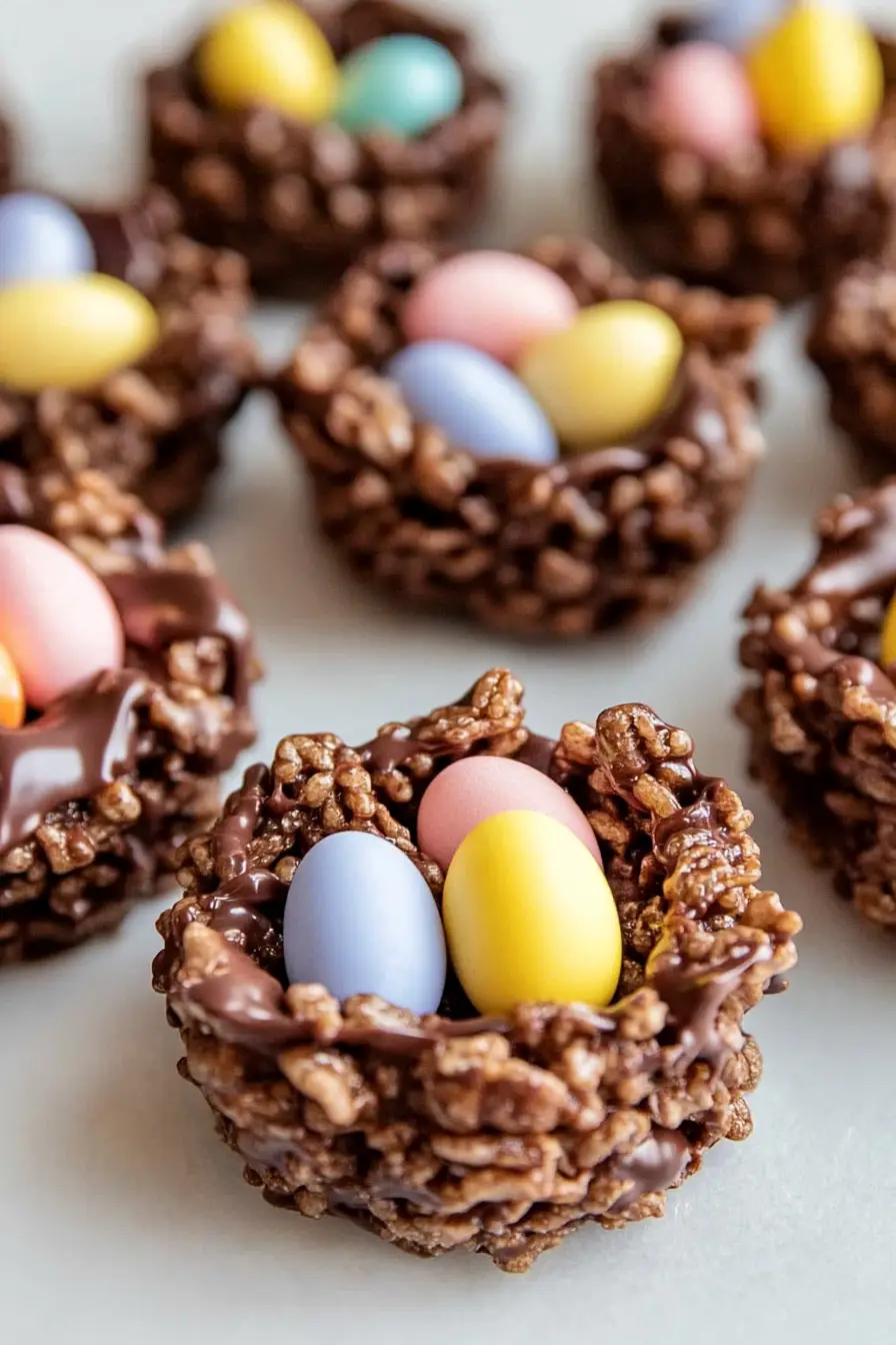 Juicy Easter Egg Bird Nest Cookies